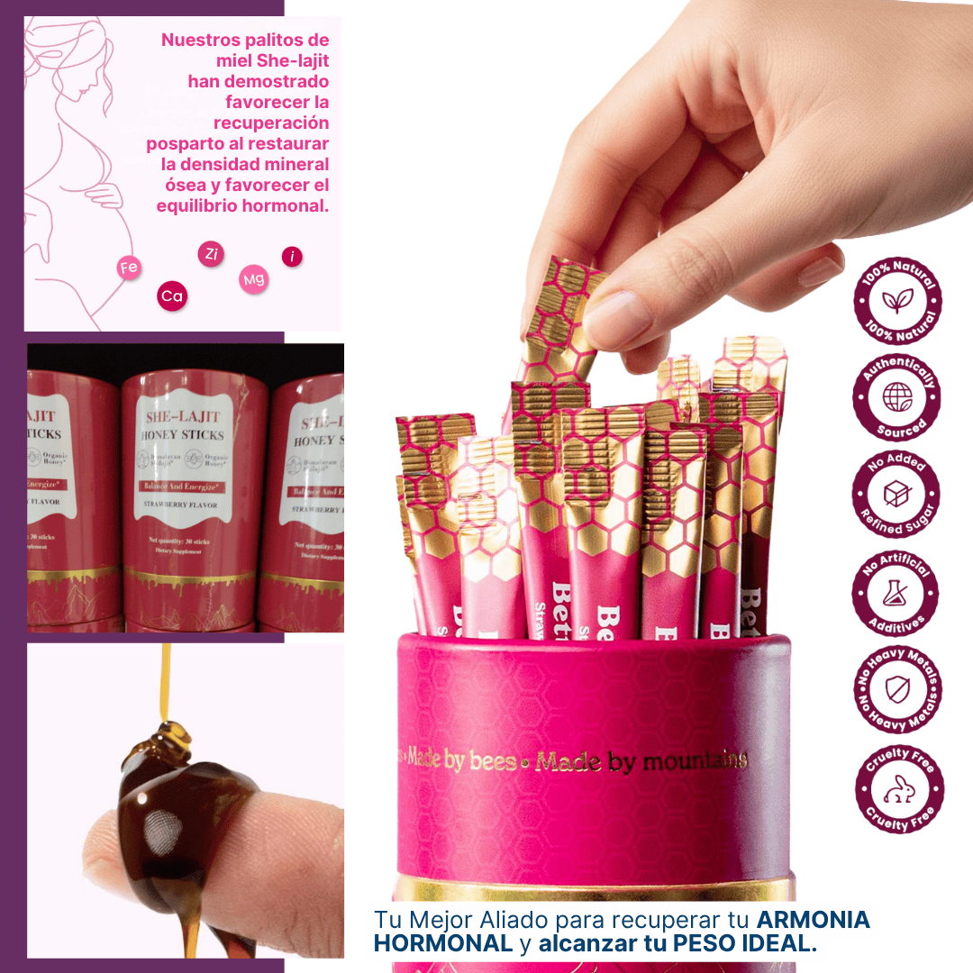 SHE-Lajit | Bienestar hormonal femenino en cada stick
