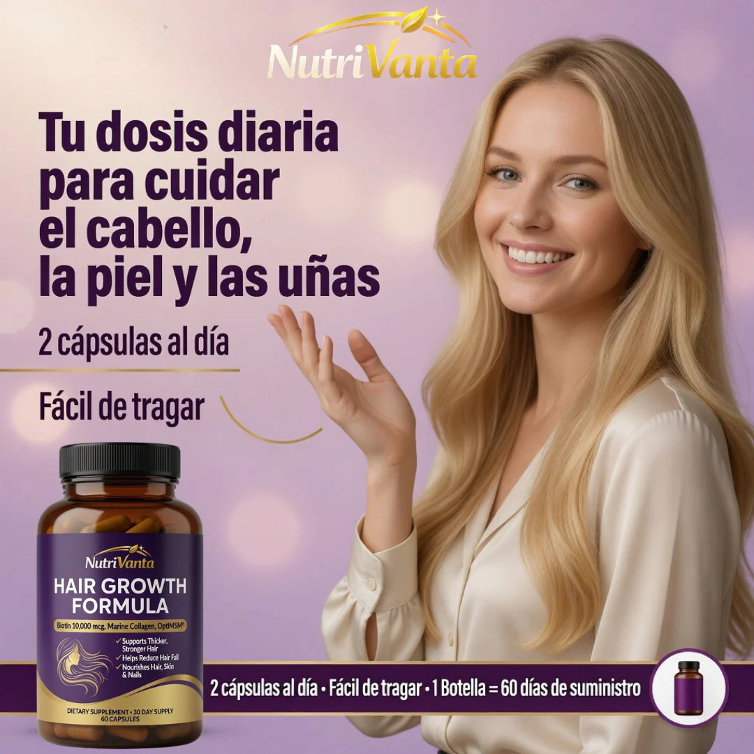 Crecimiento Avanzado del Cabello 2x1