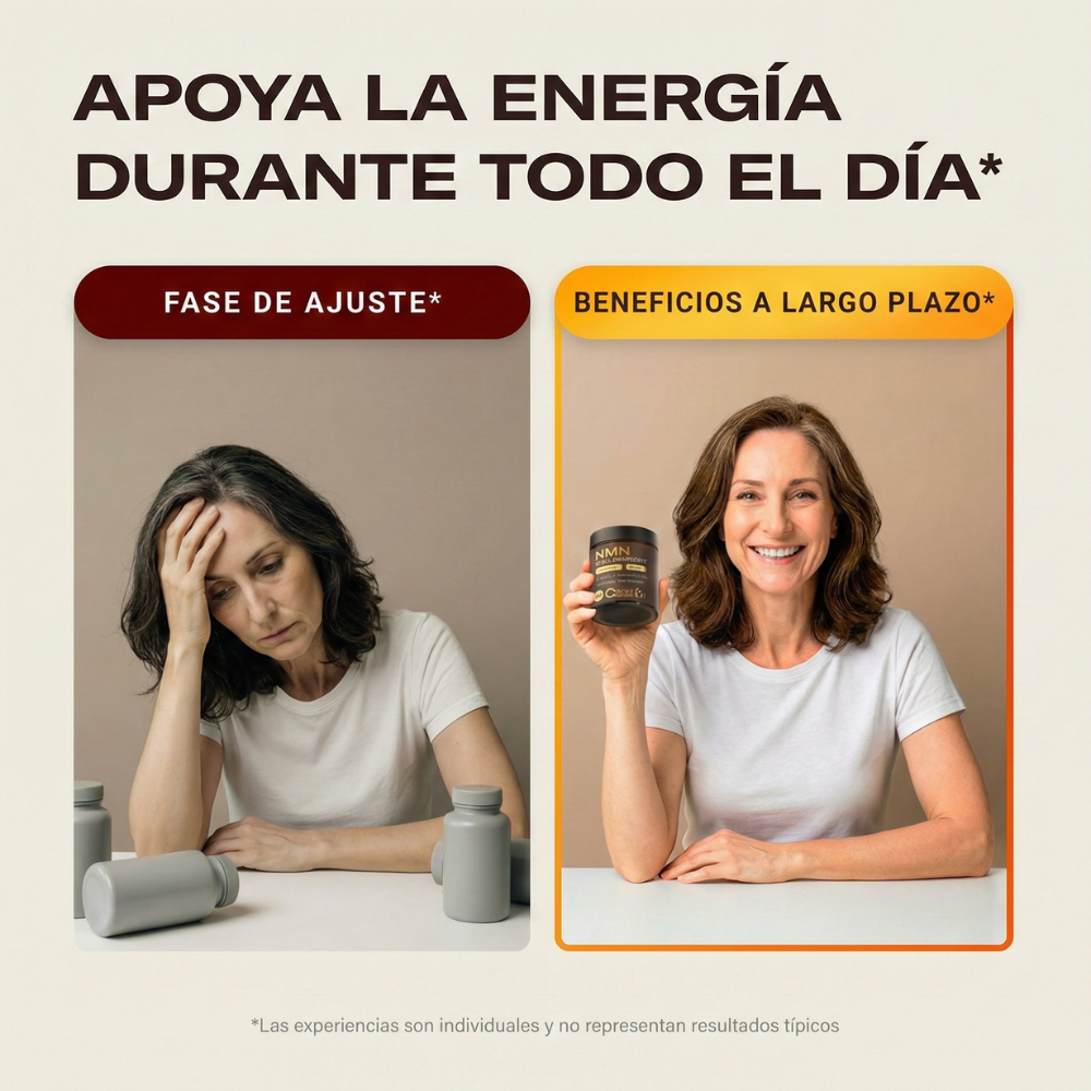 Suplemento NMN + Regalo Colágeno Marino Hidrolizado