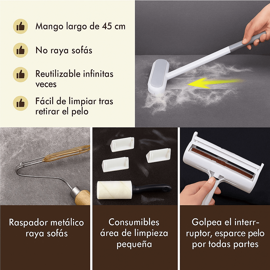 Herramienta de depilación para mascotas