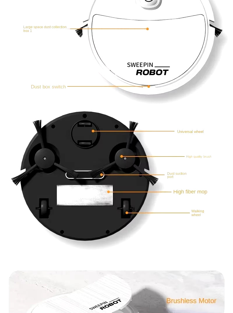 ROBOT PRO - Aspiradora 3 en 1