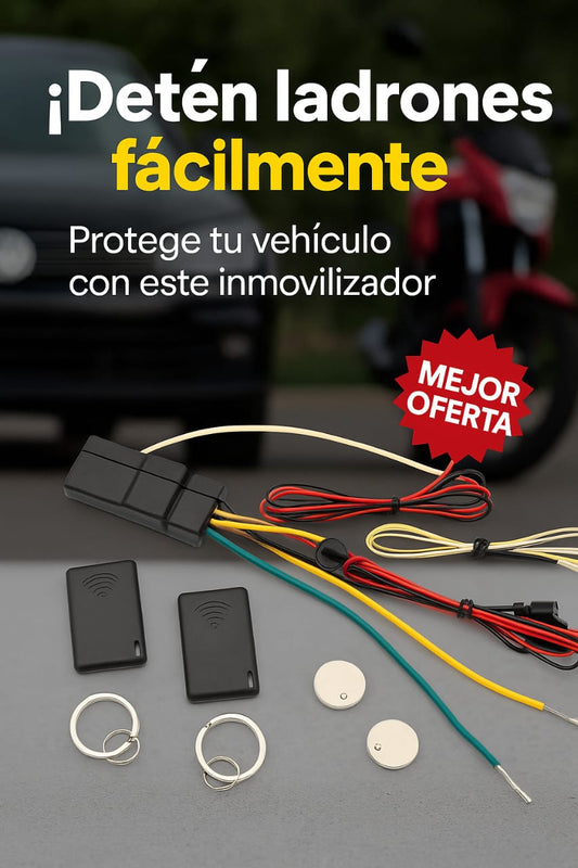 Inmovilizador anti-robo para carro y moto