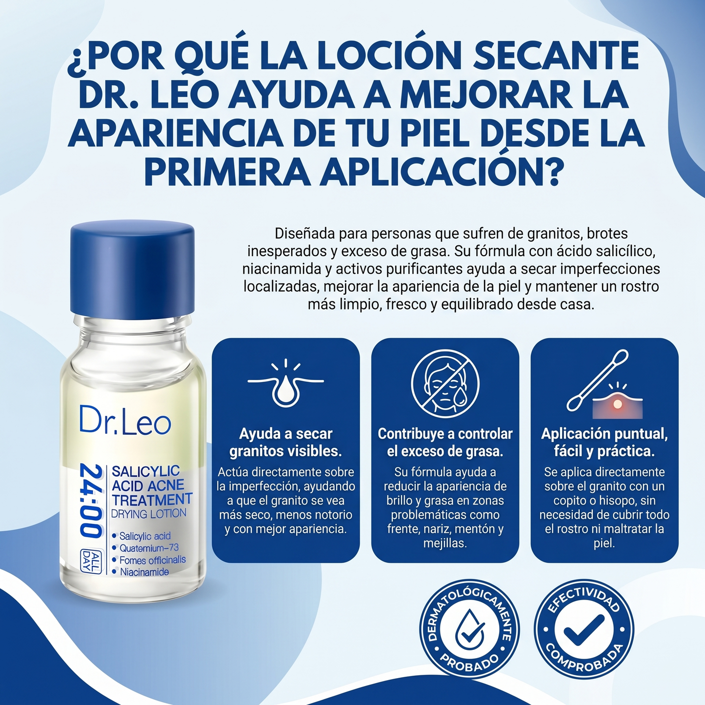 Loción Secante para Acné Dr. Leo