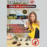 CHAK-GEL®  DÍLE ADIÓS A LAS CUCARACHAS PARA SIEMPRE!